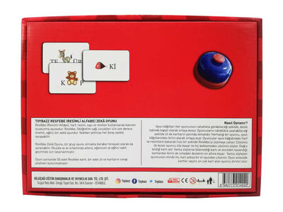 Resfebe Resimli Alfabe Eğitici Zeka Oyunu 7+ Yaş - 4