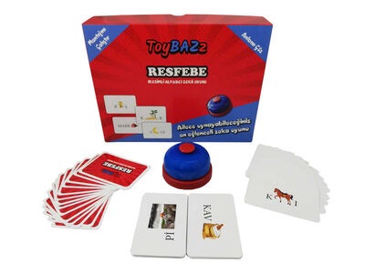 Resfebe Resimli Alfabe Eğitici Zeka Oyunu 7+ Yaş - 2