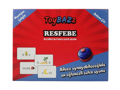 Resfebe Resimli Alfabe Eğitici Zeka Oyunu 7+ Yaş - 1