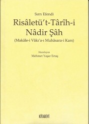 Risaletü't-Tarih-İ Nadir Şah - KİTABEVİ YAYINLARI