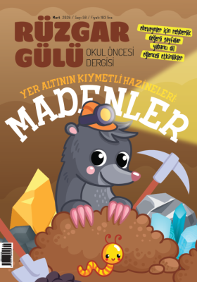 Rüzgargülü Okul Öncesi Dergisi Sayı 58 (Mart 2026) - 1