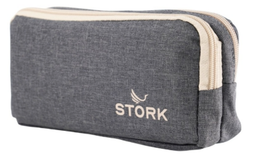 STORK ÇİFT BÖLMELİ KETEN KALEMLİK (KUTULU) - 1
