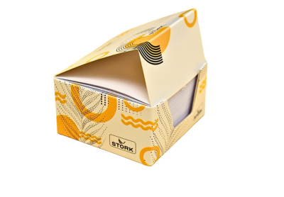 Stork Küp Blok Not Kutulu 70 Gr. Düz 8X8 500 Yp. - 1