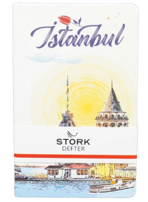 Stork Kuşe Sert Kapaklı Defter - İstanbul Hatırası - 1