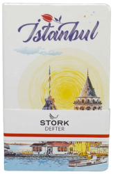 Stork Kuşe Sert Kapaklı Defter - İstanbul Hatırası - Stork