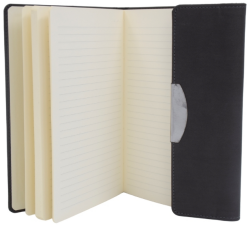 Stork Termo Deri Mıknatıs Kapaklı Defter - Füme - 2