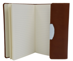 Stork Termo Deri Mıknatıs Kapaklı Defter - Kahverengi - 2