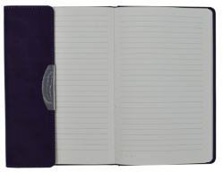 Stork Termo Deri Mıknatıs Kapaklı Defter - Mor - 2