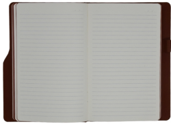 Stork Termo Deri Sert Kapaklı Defter - L Model - Kahverengi - 2