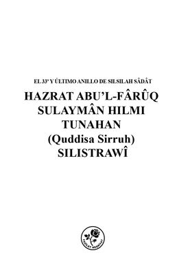 SULAYMÂN HILMI TUNAHAN (Q.S.) - SÜLEYMAN HİLMİ TUNAHAN (K.S.) (İspanyolca)