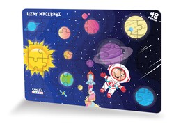 Uzay Macerası (Eğlenceli Puzzle 1) - Çamlıca Çocuk Yayınları