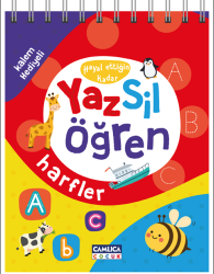 YAZ SİL ÖĞREN (Harfler) - Çamlıca Çocuk Yayınları