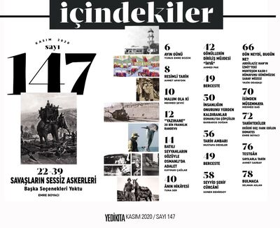 Yedikıta Dergisi (Kasım) - S.147