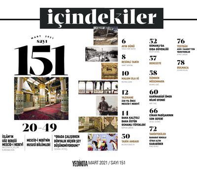 Yedikıta Dergisi (Mart) - S.151