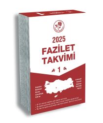 YURTİÇİ 1 BLOK TAKVİMİ - Fazilet Neşriyat