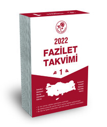 2022 YURTİÇİ 1 BLOK TAKVİMİ - Fazilet Neşriyat