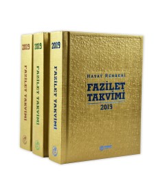 Lüks Ciltli Takvim, 1.bölge (14X18) - Fazilet Neşriyat