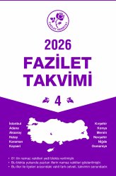 Yurtiçi 4 Blok Takvimi - Fazilet Neşriyat