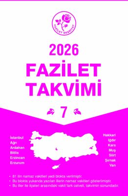Yurtiçi 7 Blok Takvimi - 1