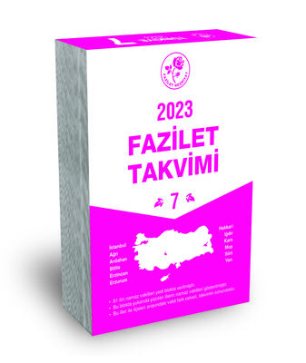 YURTİÇİ 7 BLOK TAKVİMİ