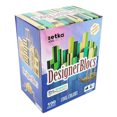 ZETKA Desinger Blocks 100 Parça